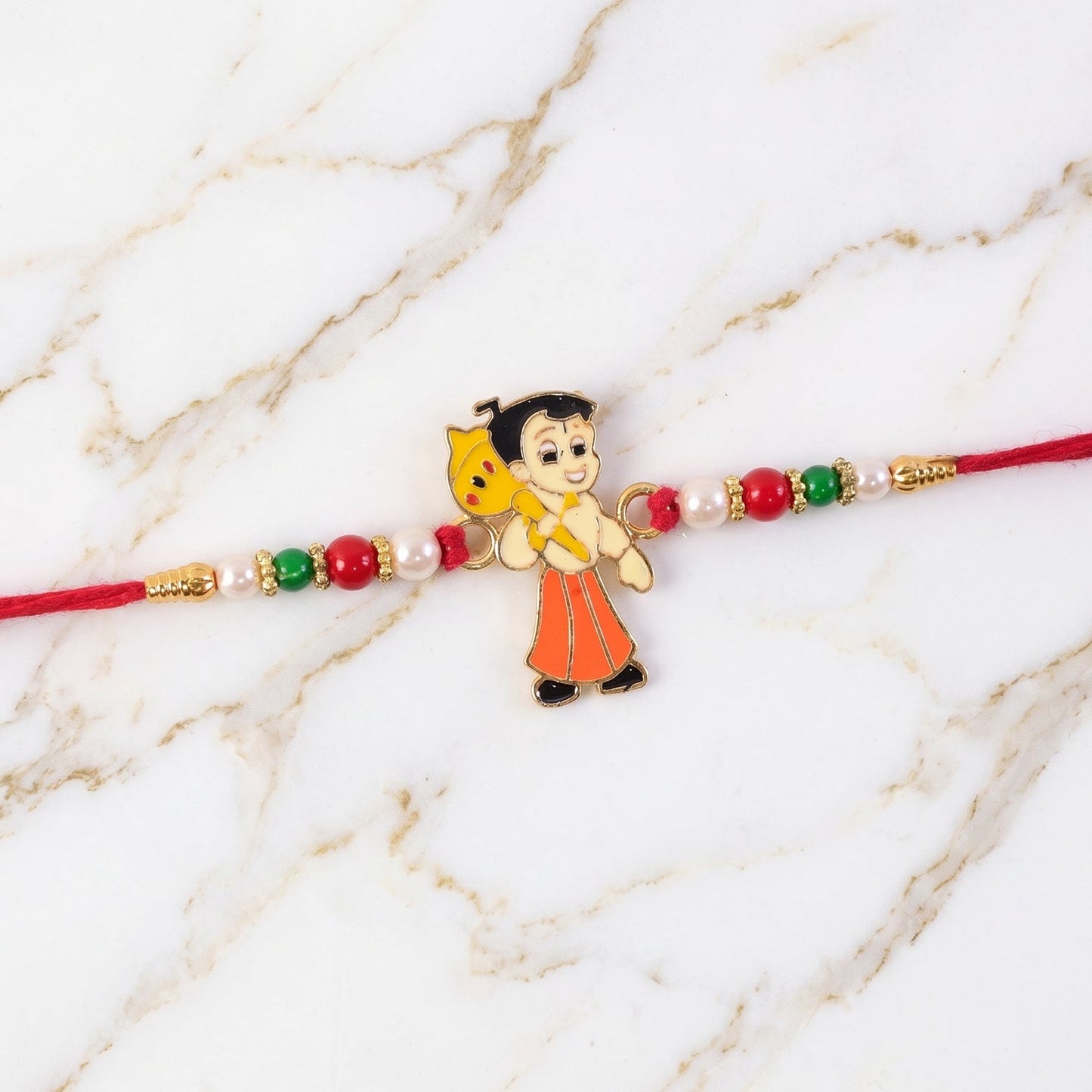 Cartoon Chhota Bheem rakhi suitable for children.