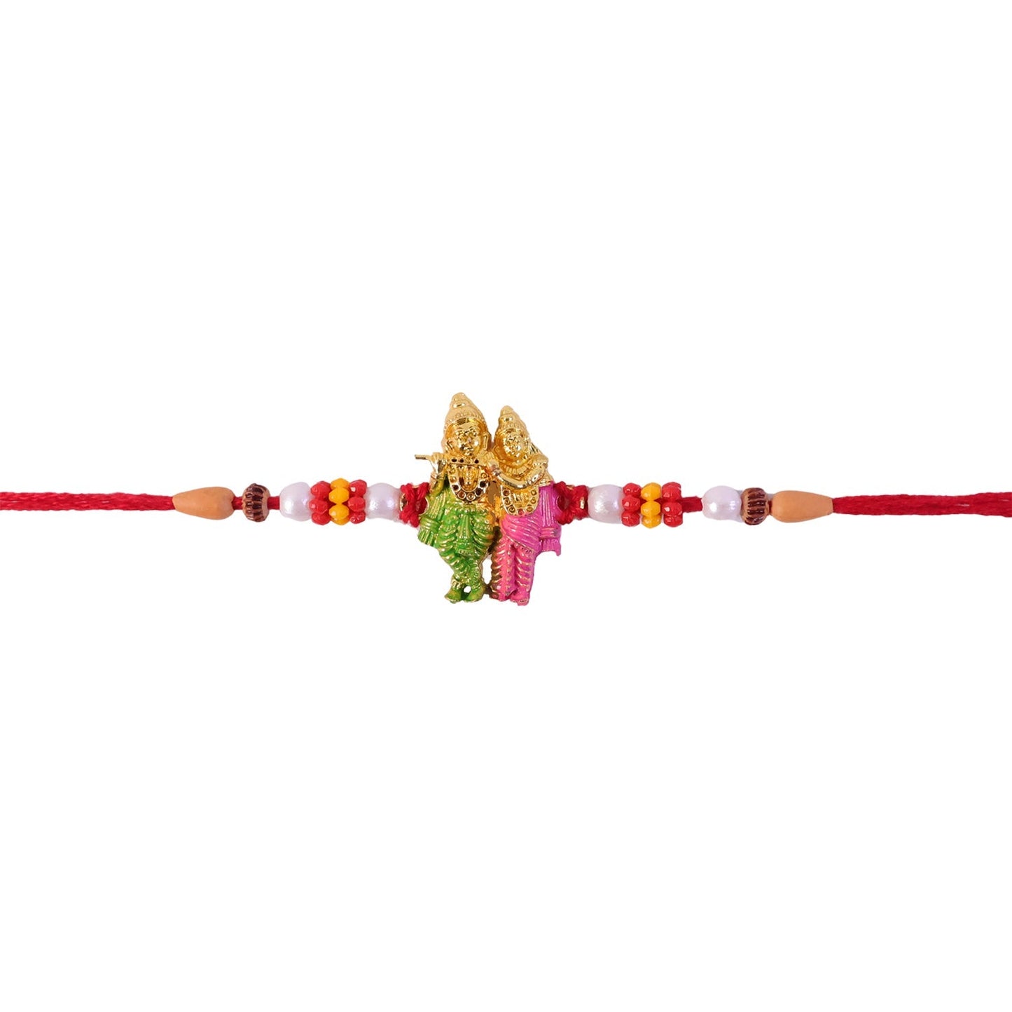Bright and attractive rakhi design perfect for Rakshabandhan celebrations