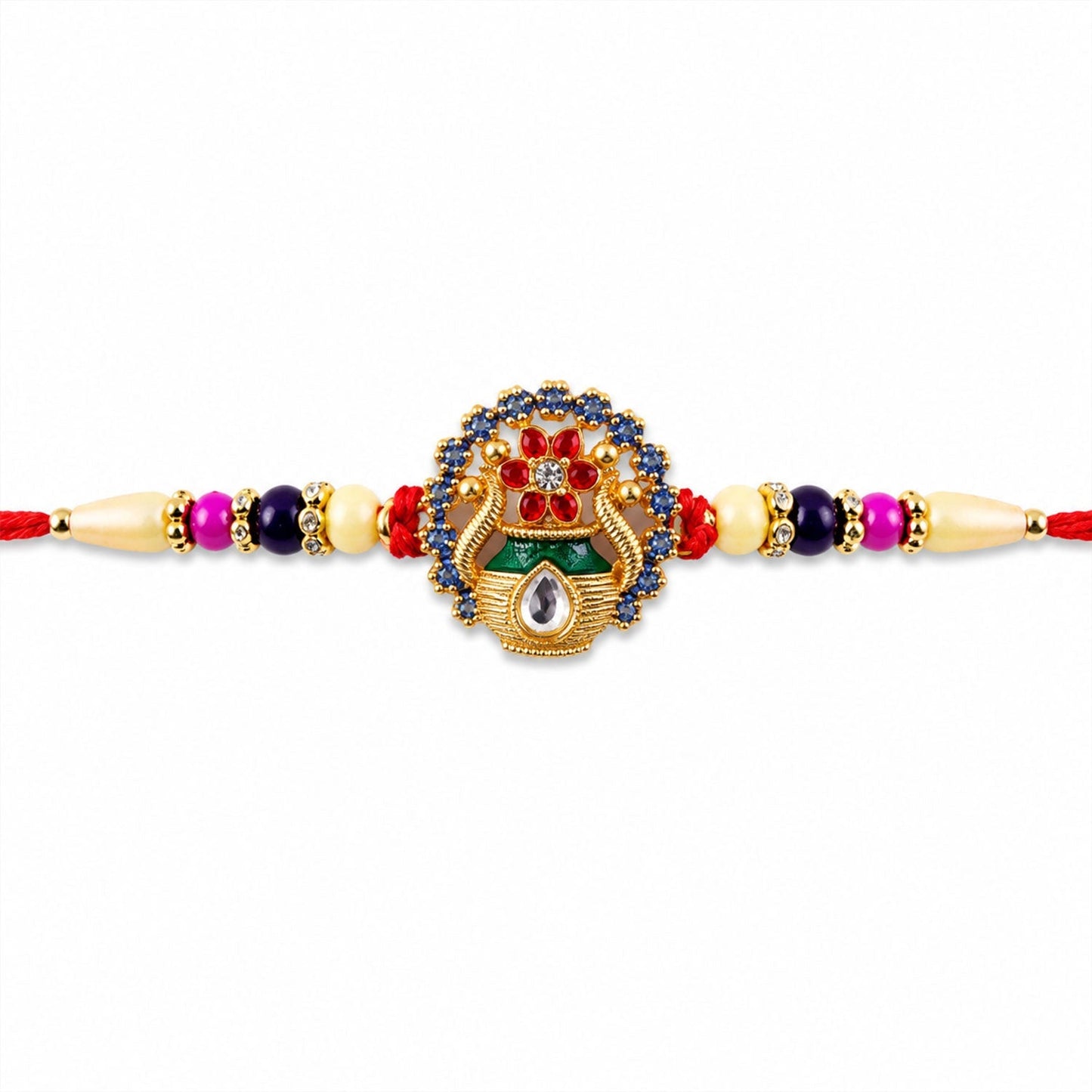 Back view of Rakhi showing comfortable thread