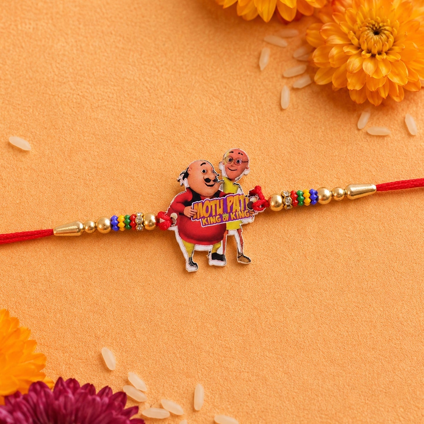 Attractive and durable cartoon character rakhi for sibling celebrations