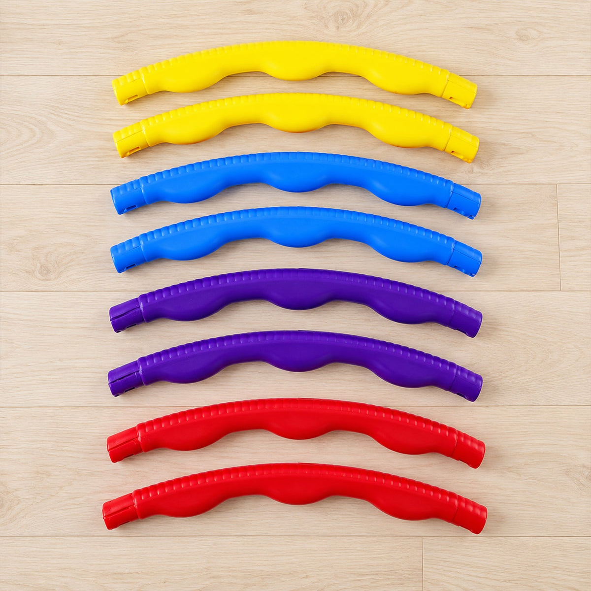 Detachable Hula Hoop With Colourful Segments For Kids Active Play (1 Set)