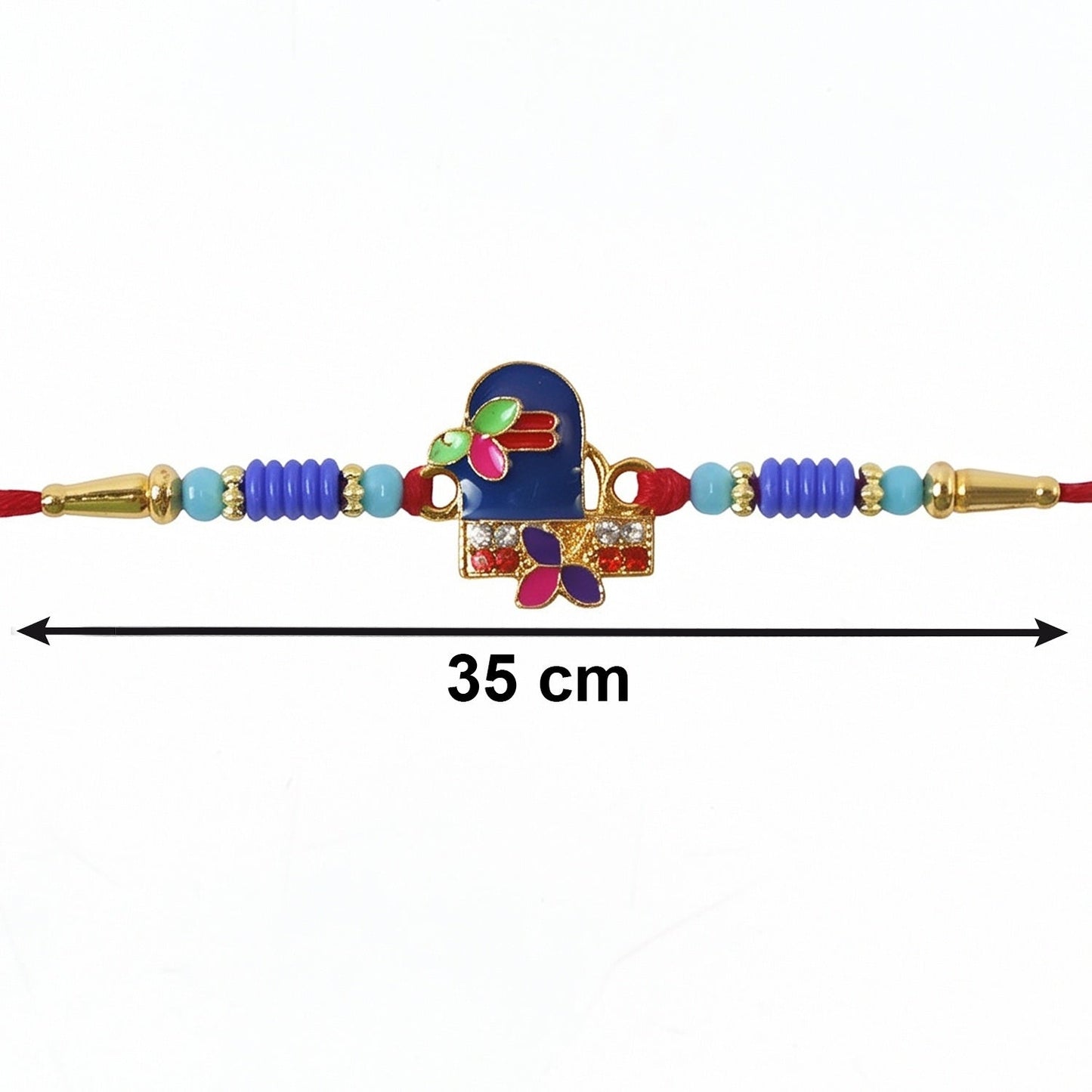Elegant Royal Blue Shiv Rakhi for Raksha Bandhan