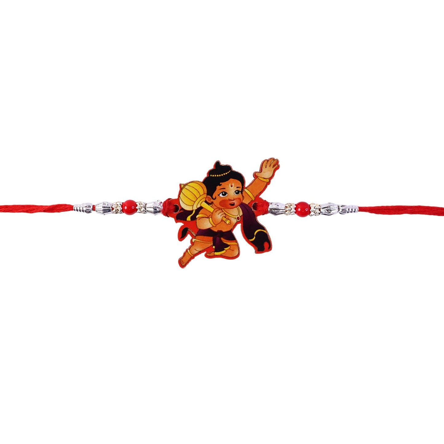 Beautiful Hanuman motif Rakhi suitable for Raksha Bandhan celebrations